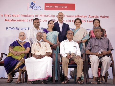 Apollo Hospitals, India is the first in Asia to perform both a MitraClip and a TAVR procedure on the same patient