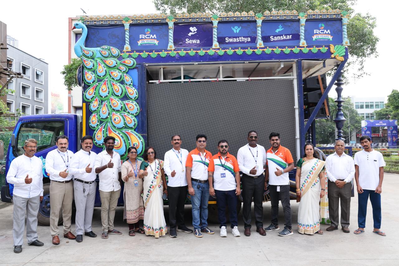 RCM’s Rupantaran Yatra receives overwhelming response in Chennai | Promotes service attitude, health awareness and life values