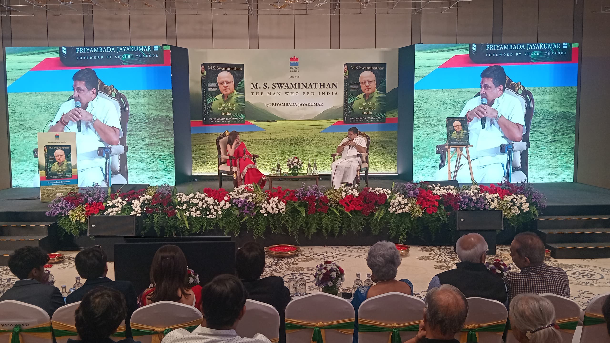 Grand Chennai Launch of The Man Who Fed India Celebrates the Legacy of Bharat Ratna Prof. M. S. Swaminathan