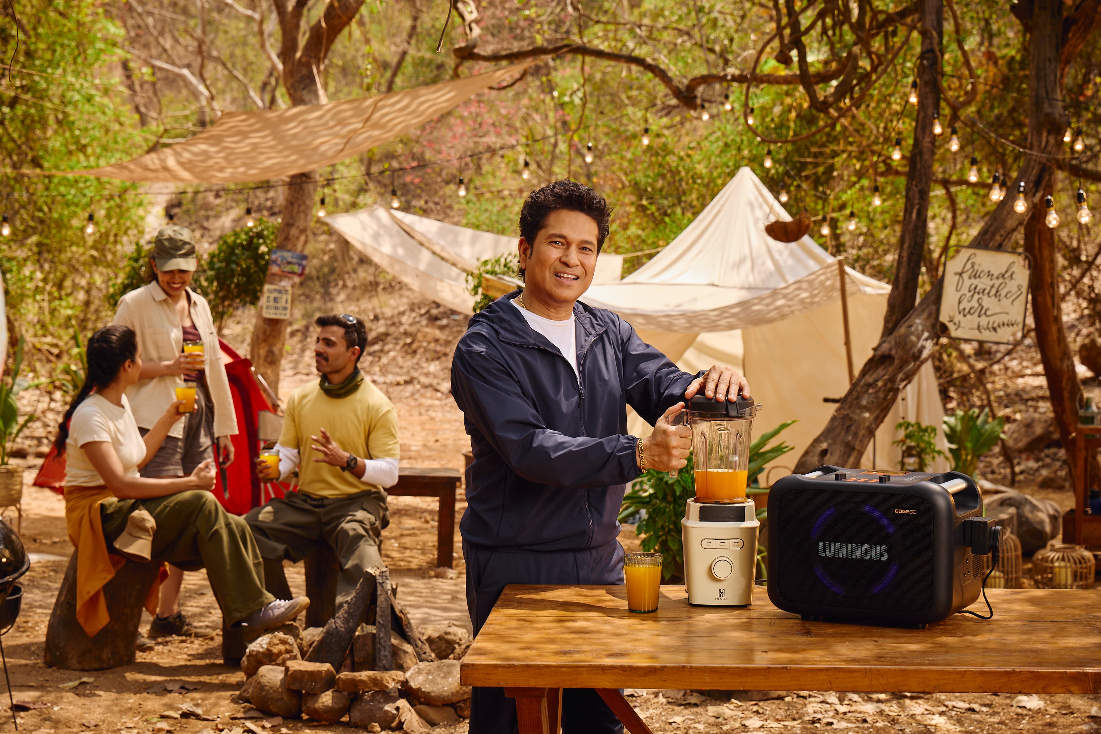 Powering Life Beyond Boundaries: Sachin Tendulkar Goes Off-Grid with Luminous EDGE GO