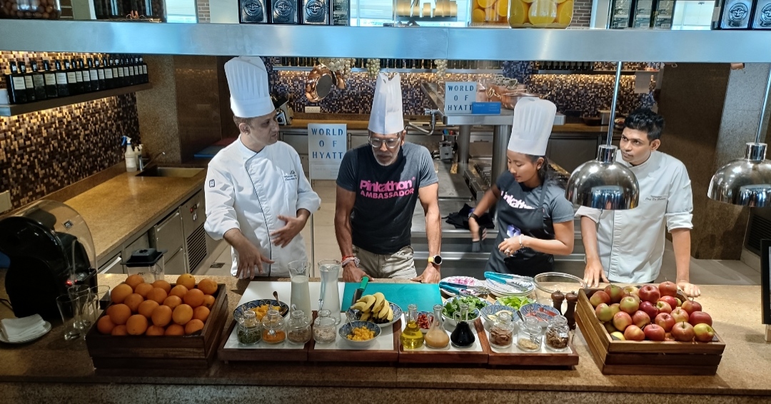 Hyatt Regency Chennai Hosts an Inspiring ‘Cook Well, Live Well’ Healthy Cooking | Masterclass with Mr. Milind Soman