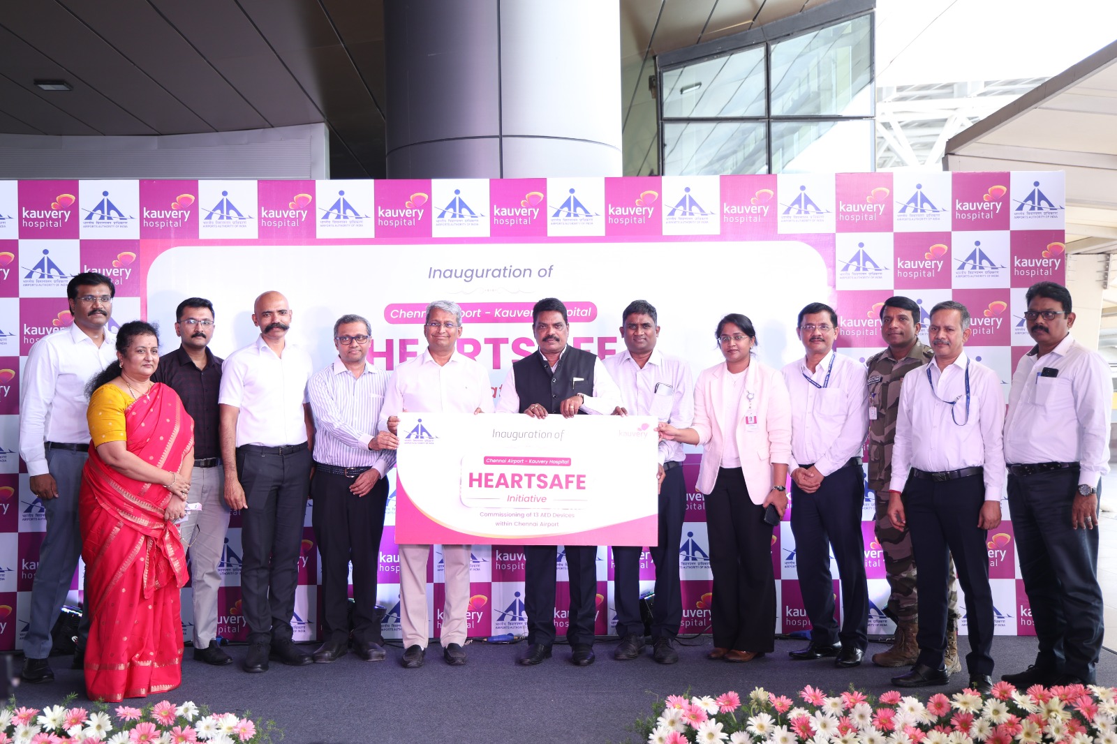 Kauvery Hospital Strengthens Emergency Cardiac Response at Chennai International Airport with Installation of Automated External Defibrillators (AED)