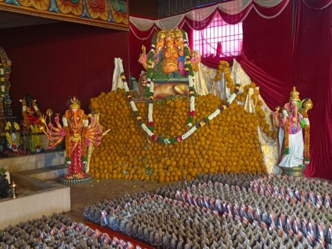 AstroVed Concludes Grand Four-Day Ganesha Chaturthi Celebration, Consecrating 3,000 Sacred Clay Ganesha in Rare Heramba Installation